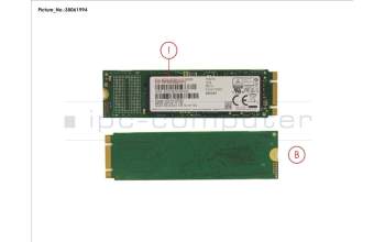 Fujitsu SSD S3 M.2 2280 256GB pour Fujitsu Esprimo P956