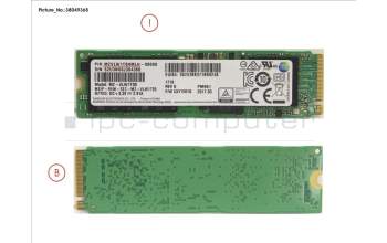 Fujitsu SSD PCIE M.2 2280 1TB pour Fujitsu Esprimo D957