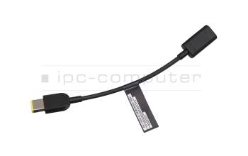 USB-C câble de données / charge noir 0,18m pour Lenovo ThinkPad X1 Carbon G10 (21CB)