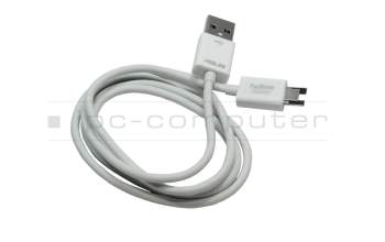 USB câble de données / charge blanc original 0,95m pour Asus PadFone 2 (P03) Station