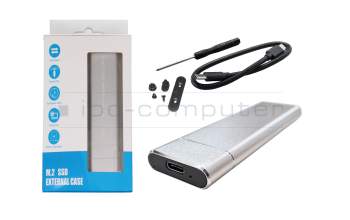 USBGEK IPC-Computer Boîtier SSD M.2 avec support SATA/PCIe