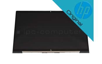 Unité d\'écran tactile 13.3 pouces (FHD 1920x1080) doré / noir original pour HP Envy 13-ba1