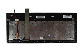 V126262AK1 FR original Asus clavier FR (français) noir/noir avec rétro-éclairage