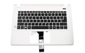 V139330AK1 original Acer clavier incl. topcase DE (allemand) noir/blanc