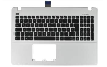 V143362AK1 GR original Sunrex clavier incl. topcase DE (allemand) noir/blanc