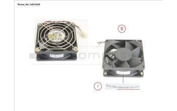 Fujitsu FAN AVC (C26192-Y15-B75 REQUIRED 4x) pour Fujitsu Esprimo D738