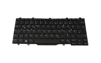VYN3M original Dell clavier DE (allemand) noir/noir abattue avec rétro-éclairage