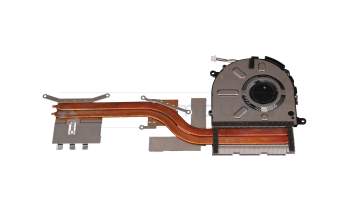 Ventilateur incl. refroidisseur (CPU) original pour MSI Modern 14 B11M/B11MW (MS-14D2)