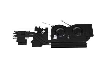 Ventilateur incl. refroidisseur (CPU/GPU) GTX 1050 original pour Toshiba Satellite S50W-C