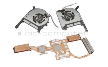 Ventilateur incl. refroidisseur (CPU/GPU) original pour Asus TUF A15 FA506IU