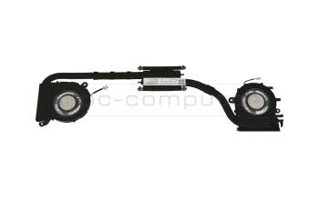 Ventilateur incl. refroidisseur (CPU/GPU) original pour HP EliteBook 1040 G3