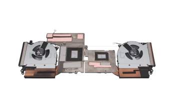 Ventilateur incl. refroidisseur (CPU/GPU) original pour Lenovo Legion 5-15ITH6H (82JH/82MH)