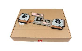 Ventilateur incl. refroidisseur (CPU/GPU) original pour Lenovo Legion 5-17ITH6H (82JM)