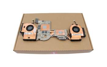 Ventilateur incl. refroidisseur (CPU/GPU) original pour Lenovo P15 Gen 2 (20YQ/20YR)