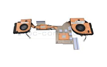 Ventilateur incl. refroidisseur (CPU/GPU) original pour Lenovo ThinkPad P15 Gen 1 (20ST/20SU)