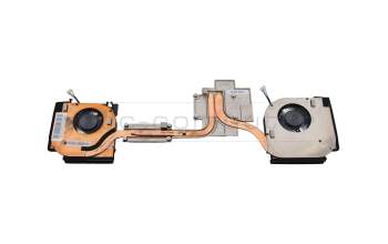 Ventilateur incl. refroidisseur (CPU/GPU) original pour Lenovo ThinkPad P53 (20QN/20QQ)