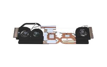 Ventilateur incl. refroidisseur (CPU/GPU) original pour MSI Creator 17 B11UH/B11UG/B11UE (MS-17M1)