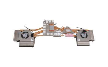 Ventilateur incl. refroidisseur (CPU/GPU) original pour MSI GE75 Raider 9SE/9SF/9SG (MS-17E2)