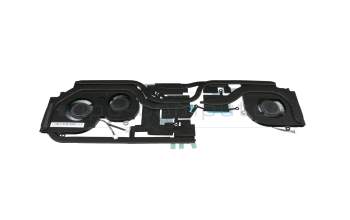 Ventilateur incl. refroidisseur (CPU/GPU) original pour MSI GS65 Stealth 8SD/8SE/8SG/8SF (MS-16Q4)