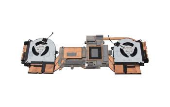 Ventilateur incl. refroidisseur (CPU/GPU) original pour Medion Erazer Major X10 (N68630)