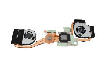 Ventilateur incl. refroidisseur (CPU/GPU) original pour Nexoc G1743 (50744) (NH70RCQ)