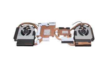 Ventilateur incl. refroidisseur (CPU/GPU) original pour Sager Notebook NP8377-S (PB71RF-G)