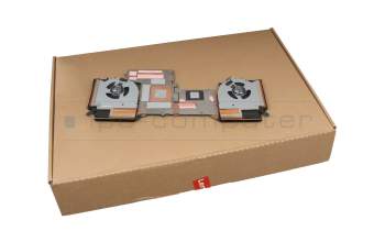 Ventilateur incl. refroidisseur (CPU/GPU) original pour Toshiba Satellite S50W-C