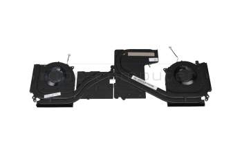 Ventilateur incl. refroidisseur (CPU/GPU) pour Lenovo Legion 5-17ACH6H (82JY)