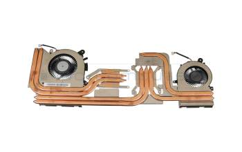 Ventilateur incl. refroidisseur (GPU/CPU) original pour MSI Creator 15M A9SD/A9SE (MS-16W1)