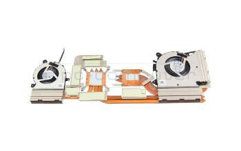 Ventilateur incl. refroidisseur (GPU/CPU) original pour MSI GF65 Thin 10UE (MS-16W2)