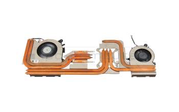 Ventilateur incl. refroidisseur (GPU/CPU) original pour MSI GF65 Thin 10UE (MS-16W2)