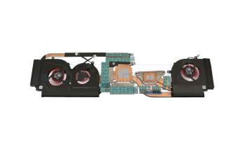 Ventilateur incl. refroidisseur (GPU/CPU) original pour MSI GS63 7RD Stealth (MS-16K4)