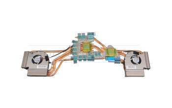 Ventilateur incl. refroidisseur (GPU/CPU) original pour MSI WE73 8SK (MS-17C5)