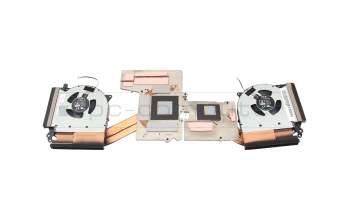 Ventilateur incl. refroidisseur original pour Lenovo Legion 5-17ACH6H (82JY)