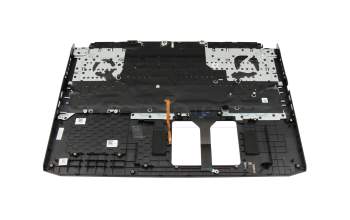 WK2045 original Acer clavier incl. topcase DE (allemand) noir/noir avec rétro-éclairage