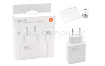 Xiaomi Redmi S2 original Chargeur USB-C 33 watts EU wallplug blanc (Charging Combo Type-A)