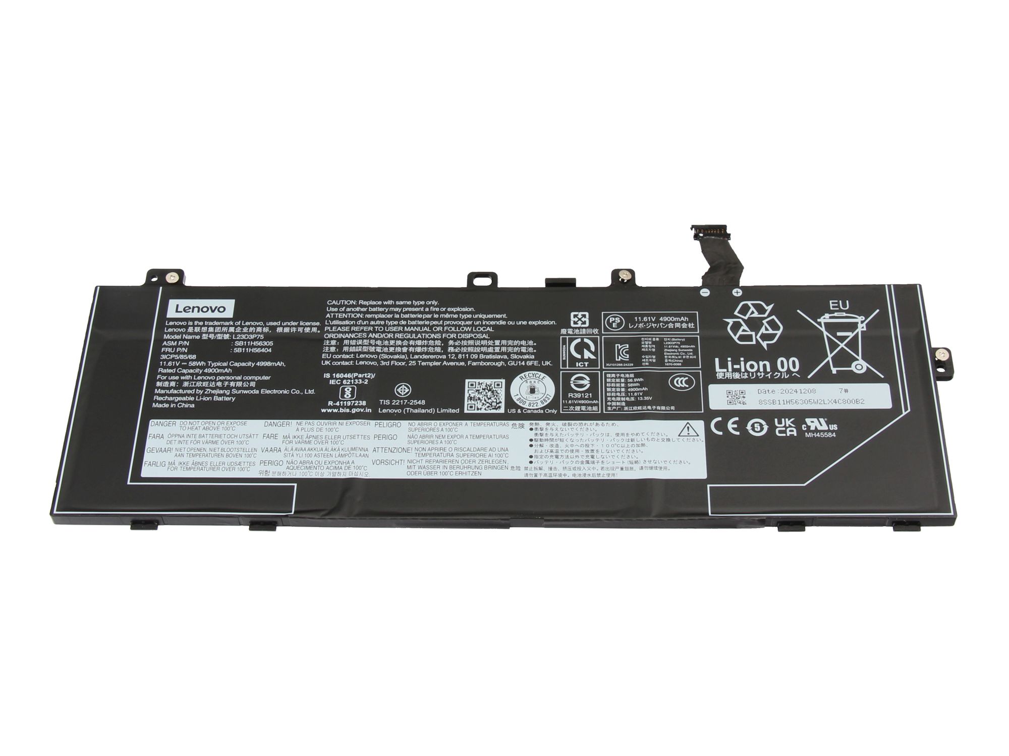 Informationen zur Produktsicherheit