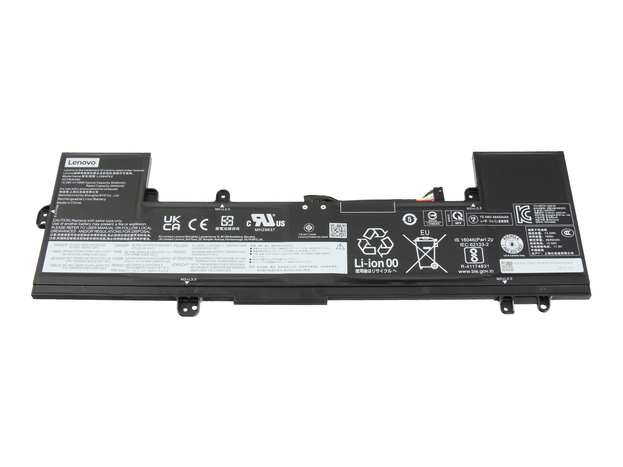 Informationen zur Produktsicherheit