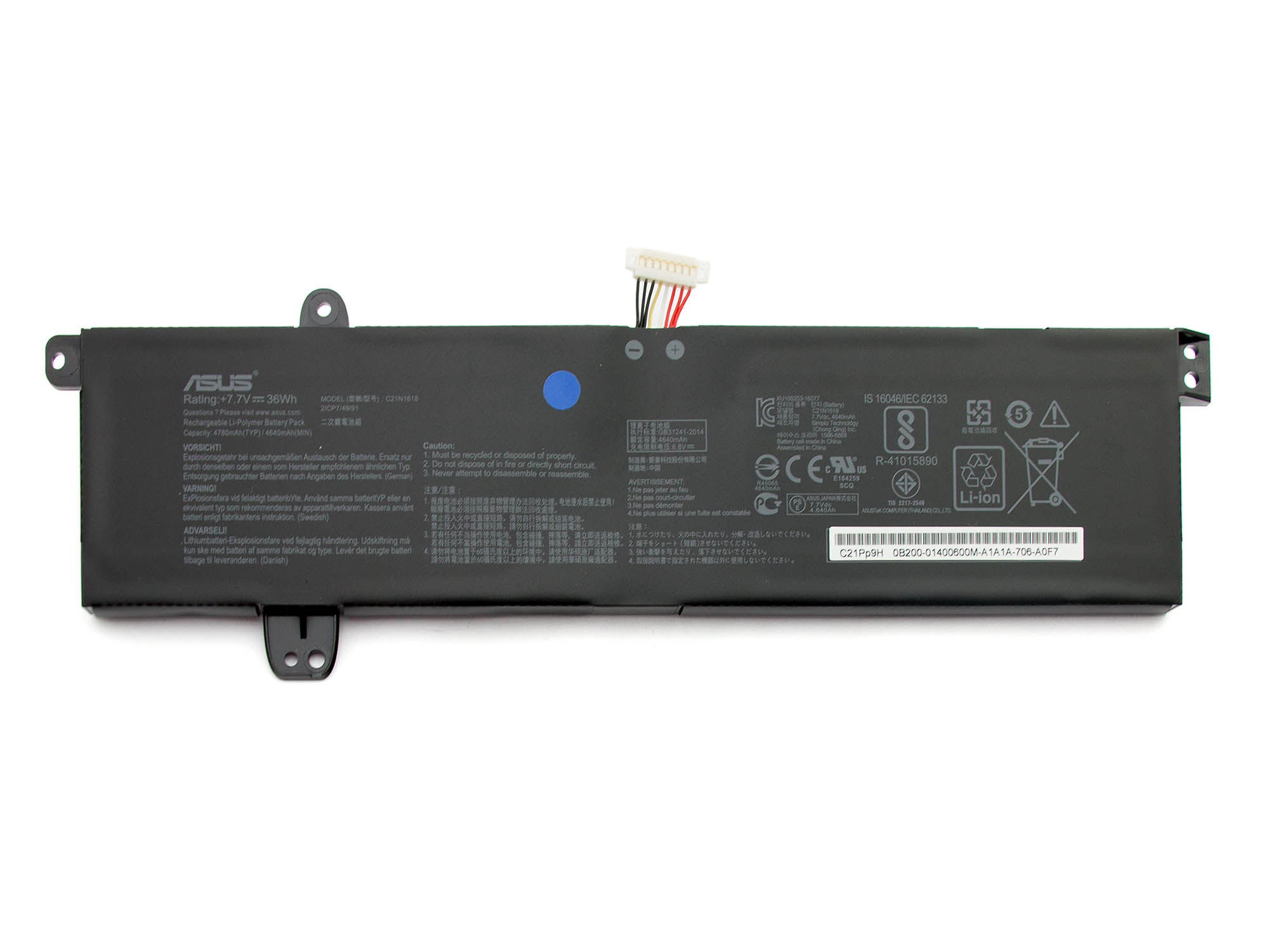 Informationen zur Produktsicherheit