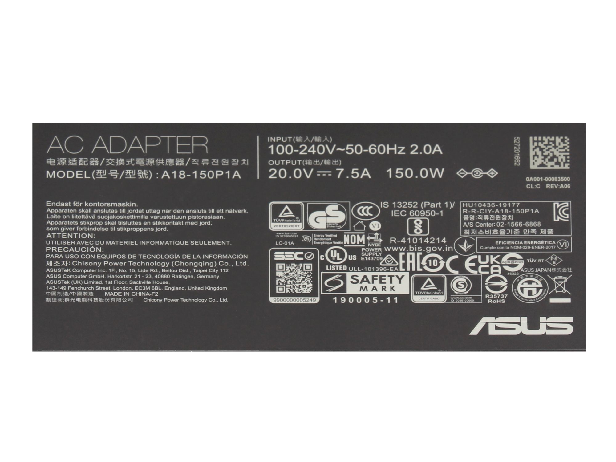 Informationen zur Produktsicherheit  Informationen zur Produktsicherheit