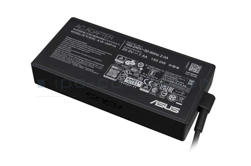 0A001-00081400 original Asus chargeur 150 watts angulaire 