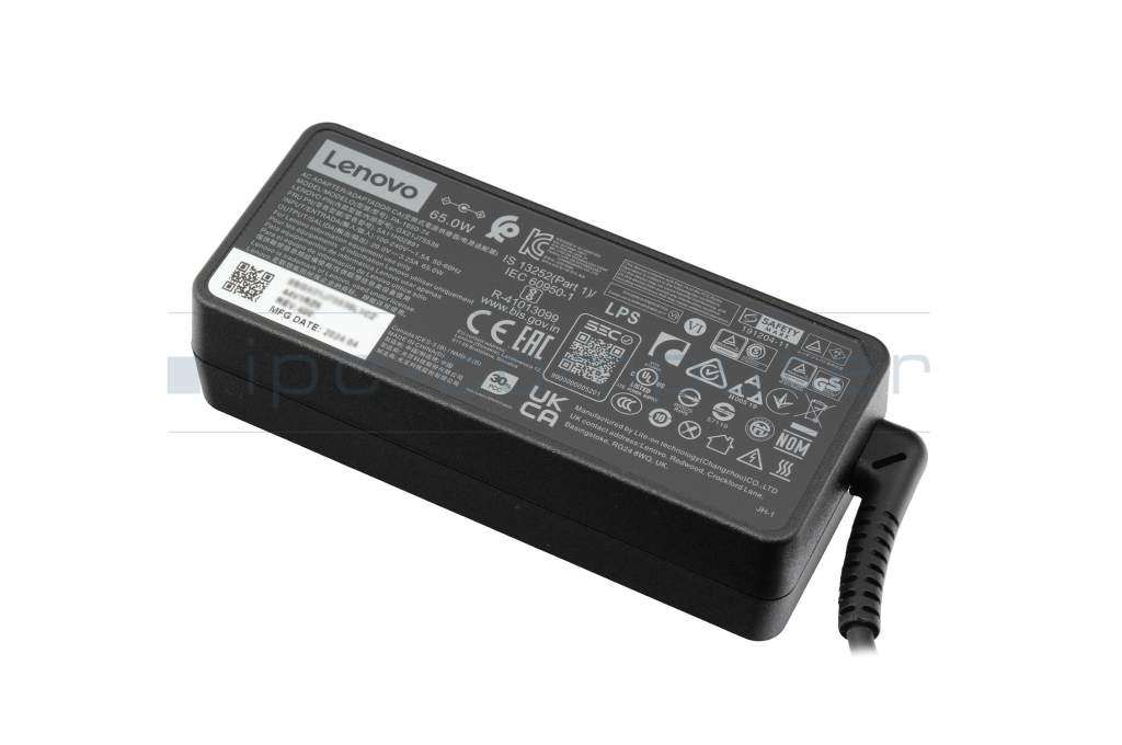 5A10J40449 original Lenovo chargeur 65 watts 