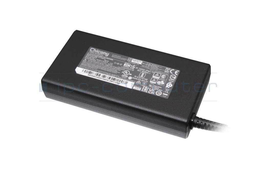 Chargeur 120 watts mince original pour MSI GF63 Thin 10SCX/10SCXR (MS-16R4)  