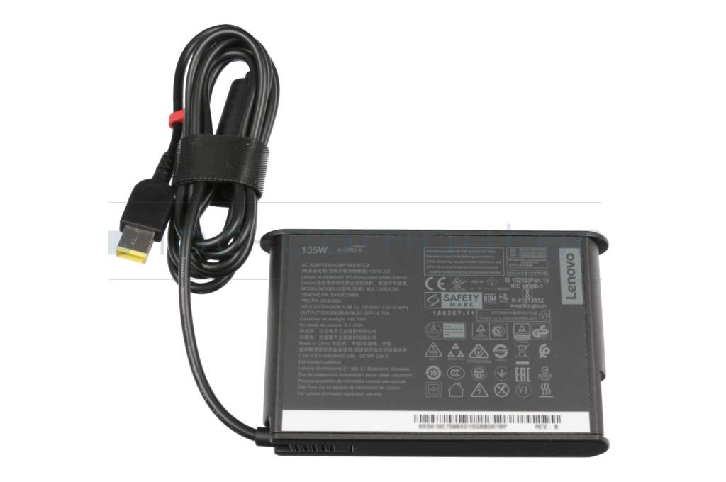 Chargeur 135 watts mince original pour Lenovo IdeaPad Gaming 3-15ACH6  (82K2/82MJ)