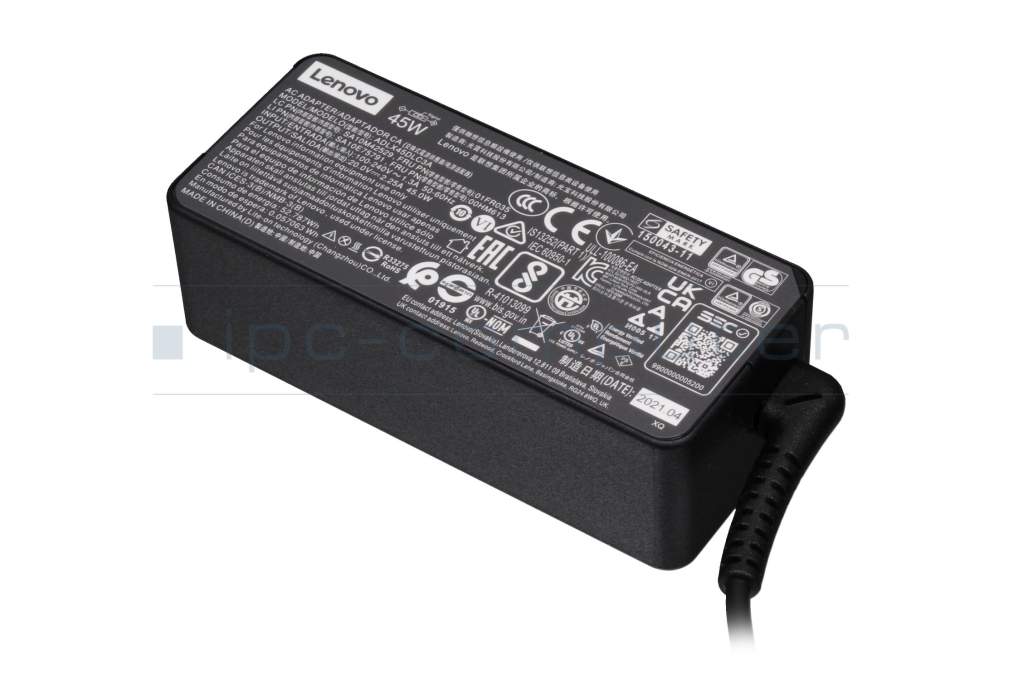 Lenovo Chargeur USB-C 45 Watts Original ThinkPad Yoga X390 (20NQ)