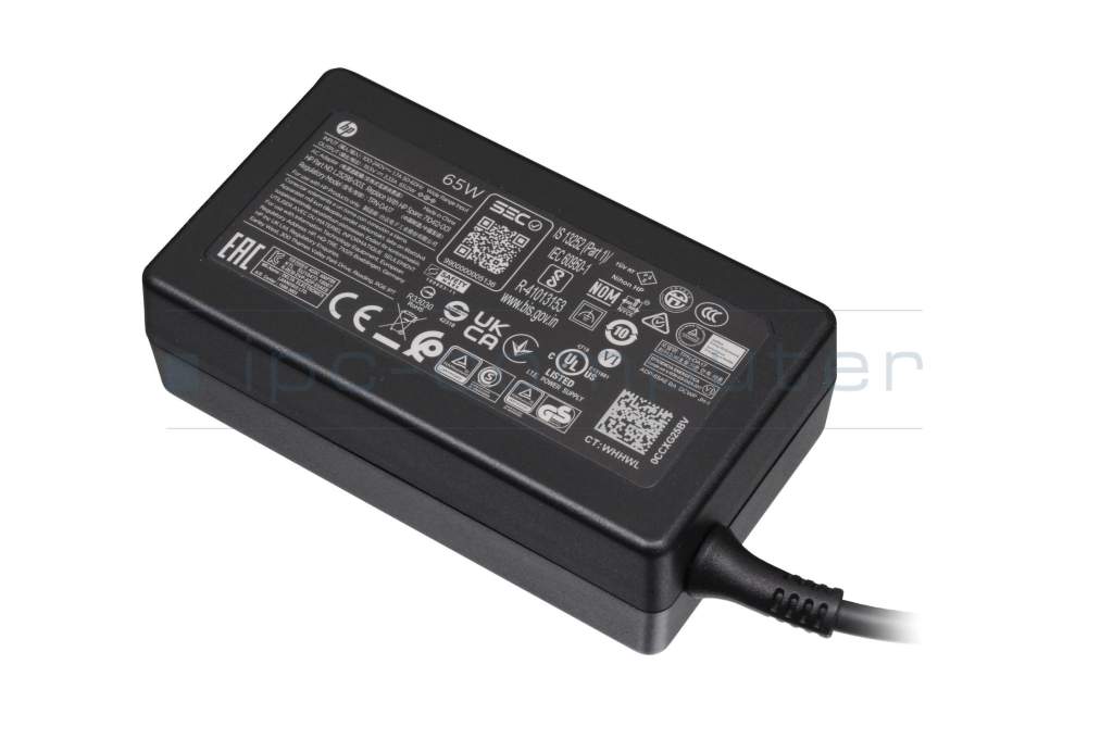 Chargeur 65 watts normal avec adaptateur original pour HP ProBook 450 G10 