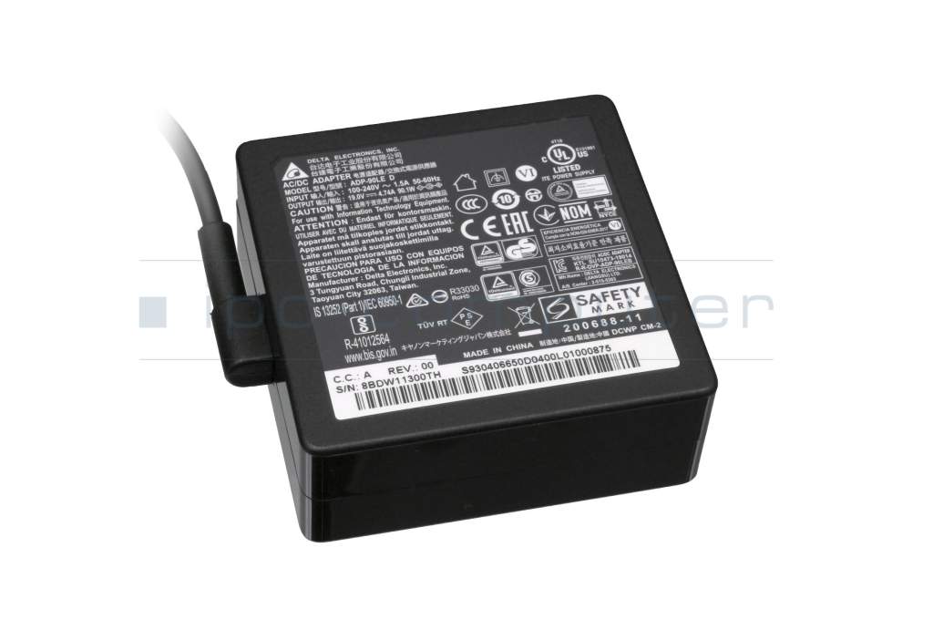Chargeur 90 watts pour Asus F5C 