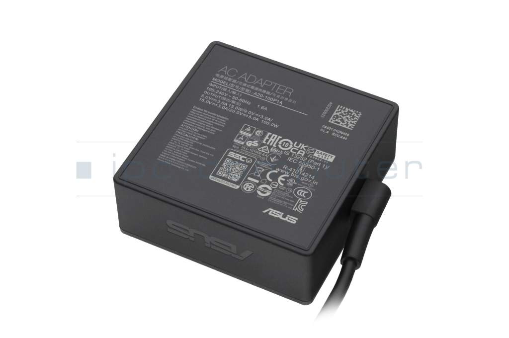 Chargeur USB-C 100 watts original pour Asus ROG Flow X13 GV301QE