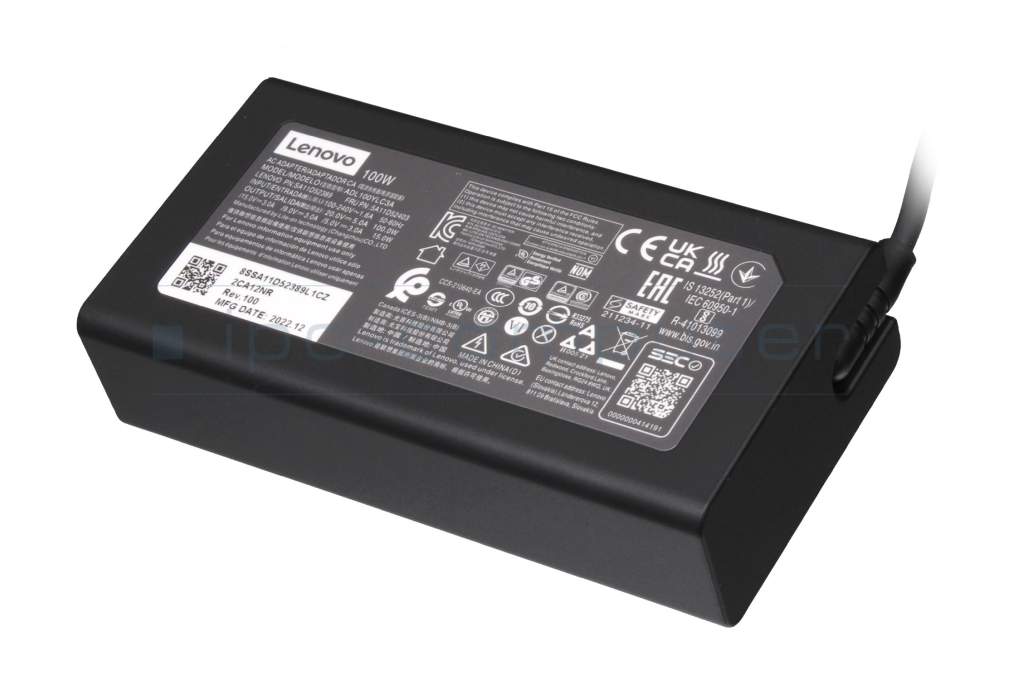 Chargeur USB-C 100 watts original pour Lenovo ThinkPad P16s Gen 1  (21BT/21BU) 