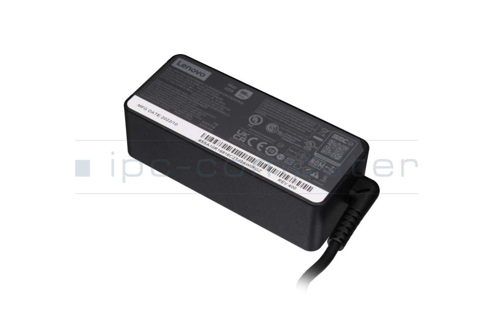 Chargeur USB-C 45 watts original pour Lenovo ThinkPad P16 Gen 1 (21D6/21D7)  